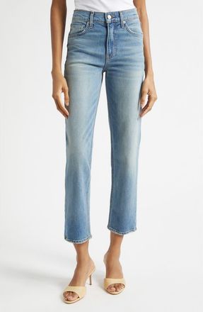 Veronica Beard Leah Straight Leg Jeans in Jaw Drop at Nordstrom, Size 23