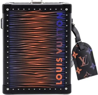 Louis Vuitton Vertical Clutch Box Logo Embossed XL Epi Leather shoulder bag - Veelkleurig