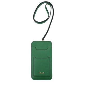 Pineider Geschenkideen Stifthalter Herren Gr&uuml;nes Leder