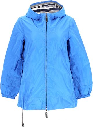 Max Mara Pre-owned Womens S Max Windbreaker Jacket in Blue - Size 2XS