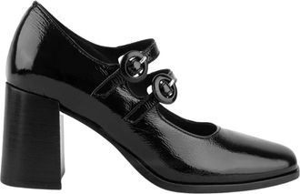 Maison Toufet Schoenen, Dames, Zwart, 41 EU, Leer, Beth Pomp