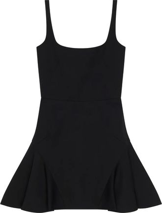 Givenchy Abito corto con scollo quadrato - Nero
