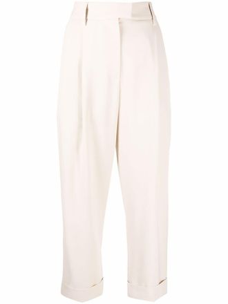 Brunello Cucinelli Pantaloni con pieghe - Toni neutri