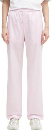 Fiorucci Wide Broeken - Dames - Wijde Broeken - Roze - M - Broeken