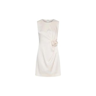 Marella Array - Dames - Korte kleedjes - Beige - L - Kleedjes