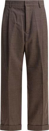 SOEUR Watson Trousers Marrone-Donna