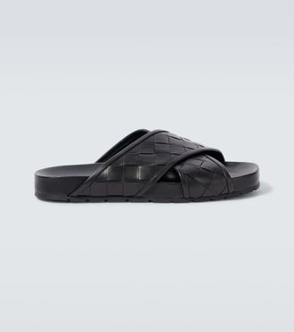 【BOTTEGA VENETA】Trip Sandal in Black 0400020616429?wid=600&hei=800&