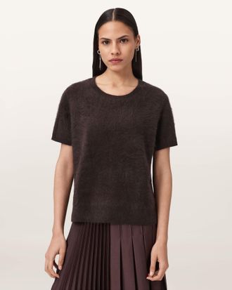 AllSaints Rebel Cashmere T-Shirt