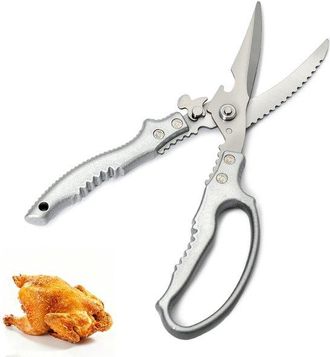 OEM Dailygoods - Tijeras De Cocina Multifuncionales - Herramienta De Afeitado Dom&eacute;stica De Acero 3cr13