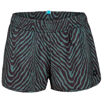 Arena Water Prints Beach Short Badehose f&uuml;r Damen | grau
