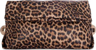 Liu Jo Clutch met luipaardprint - Bruin