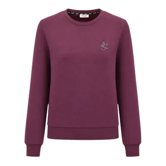 Liu Jo Hoodies & sweatvesten, Dames, Paars, L, Sweatshirts