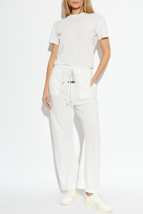 Fear of God T-shirt With Logo, Womens, Cream