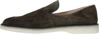 Pantanetti 18595A Suede Loafer - Heren - Loafers - Groen - 42 EU - Leer - Schoenen