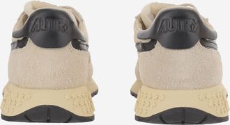 Autry Mens Sneakers Reelwind Ivory Leather Trainers