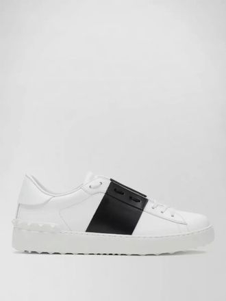 Valentino sneakers contrast panel rubber sole studs