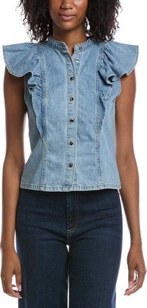 Current Elliott Current/Elliott Mandarin Collar Vest