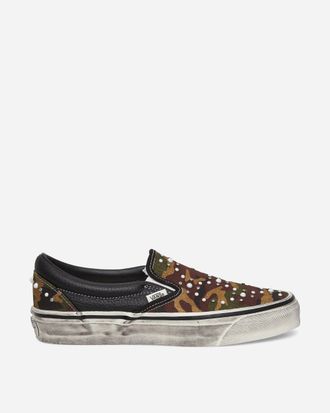 Vans Premium Classic Slip-On Pearlized Sneakers Camo / Black
