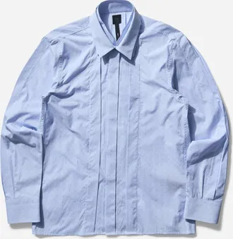 _J.L-A.L_ Men s Palaeo Shirt Azure Stripe