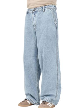 A|X Armani Exchange Light Blue Five-Pocket Straight-Leg Jeans