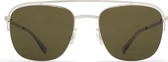 Mykita Nor 051 Mens Sunglasses Silver Size 52