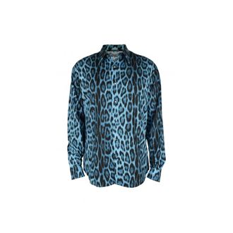 Roberto Cavalli Uomo, Magliette, Blu, M, new
