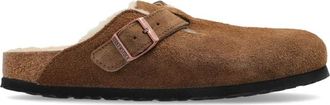 Birkenstock Schoenen, Dames, Bruin, 40 EU, Leer, Boston Shear Leve