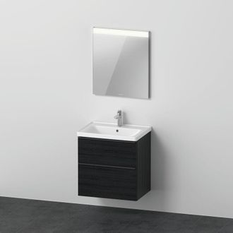 Duravit Duravit - Juego De Muebles D-neo, Lavabo Con Mueble De Pared Y Espejo Led