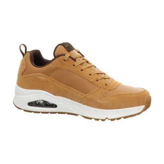 Skechers Schoenen, Heren, Geel, 39 EU, Leer, Sneaker