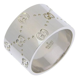 Gucci Silver Silver 925 Band Ring (Pre-Owned)