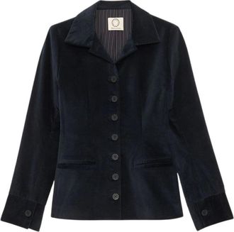 Ines De La Fressange Dames, Jassen, Blauw, Maat: M Katoen