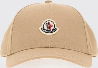 Moncler Cappello da baseball in cotone con logo