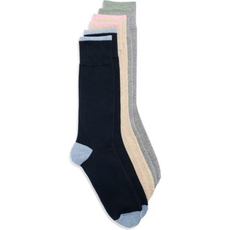 Ted Baker Assorted 3-Pack Crew Socks in Dark Grey at Nordstrom Rack