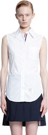Thom Browne Poplin Sleeveless Shirt