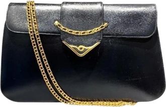 Cartier Pre-owned Cartier Schoudertas Sapphire Line - Dames - Vintage Schoudertas - Zwart - ONE Size - Leer - Vintage