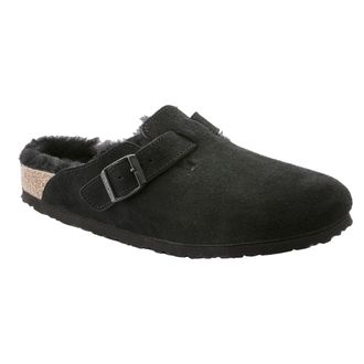 Birkenstock Boston VL Shearling Black 259881 Womens