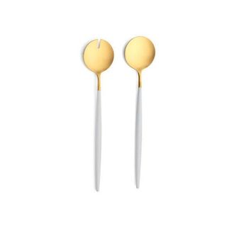 Cutipol Goa Gold Salatbesteck-Set, 2-tlg