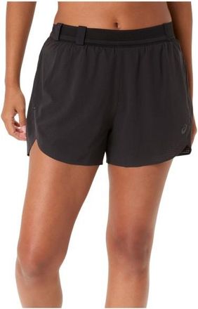 Asics Metarun Split Shorts Laufshorts f&uuml;r Damen | schwarz