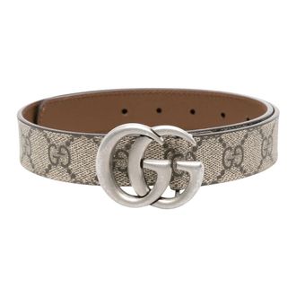Gucci Accessoires, unisex, Beige, M, Katoen, Cintura