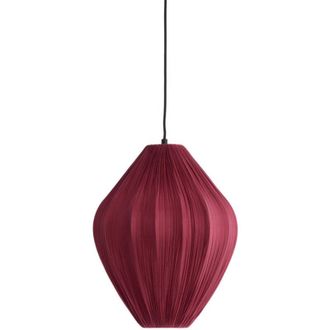 Light & Living Light & Living - L&aacute;mpara Colgante - Verita - Rojo - Textil - &Oslash;