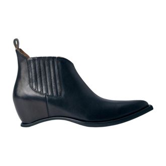 Maison Margiela Chelsea Boots, male, Black, Size: 11 US Heel-Less Western Chelsea Boots