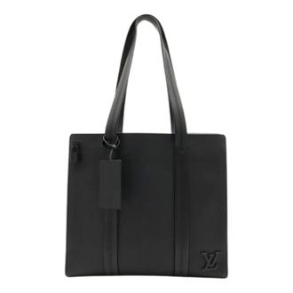 Louis Vuitton Pre-owned Vintage Leather Tote Bag - Pre-owned - Mujer - Negro - ONE SIZE