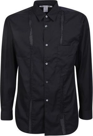 Comme Des Gar&ccedil;ons Zwarte T-shirt voor mannen - Heren - Casual Overhemden - Zwart - S - Overhemden