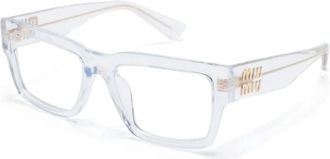 Miu Miu Optisch Montuur - Dames - Brillen - Grijs - 54 MM - Accessoires