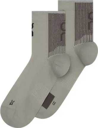 On Performance Run Sock Mid Laufsocken - Unisex | grau