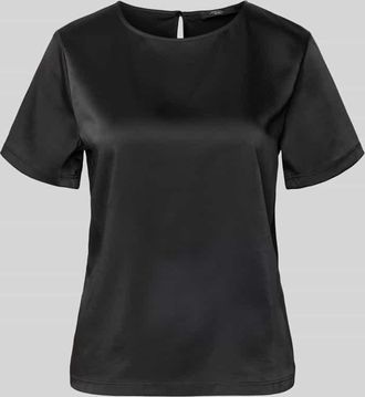 Max Mara Regular Fit T-Shirt mit Lyocell-Anteil Modell ZONA in Black, Größe XXL