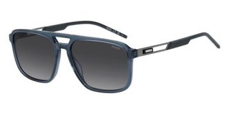 HUGO BOSS HG 1383/S PJP/9O Mens Sunglasses Blue Size 58