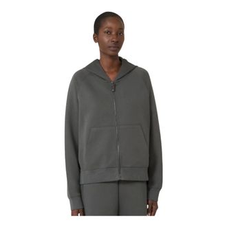 Max Mara Dames, Sweatshirts & Hoodies, Grijs, Maat: S Katoen
