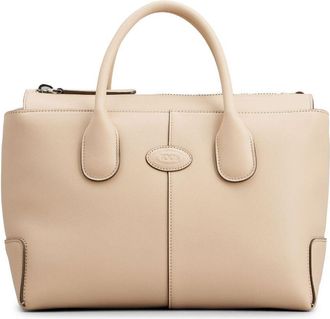 Tod's Di Bag leather tote bag - women - CALFSKIN - One Size - Neutrals