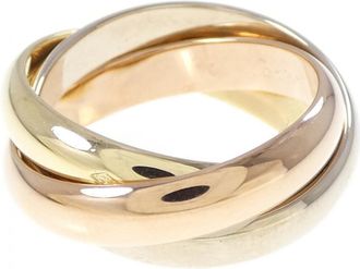 Cartier Yellow Gold (18K) Pink Gold (18K) White Gold (18K) Band Ring (Pre-Owned)